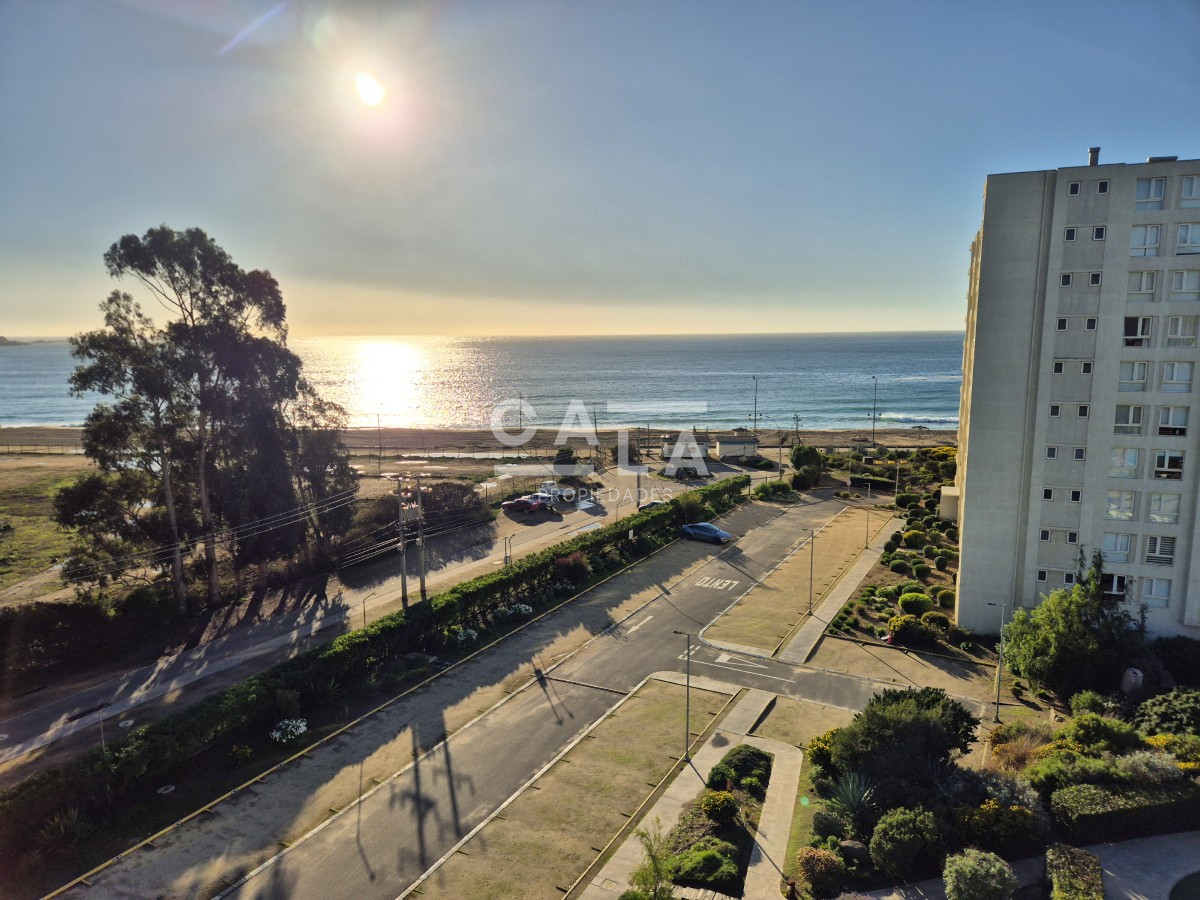 Departamento 3D 2B en Papudo Laguna – Vista Frontal al Mar