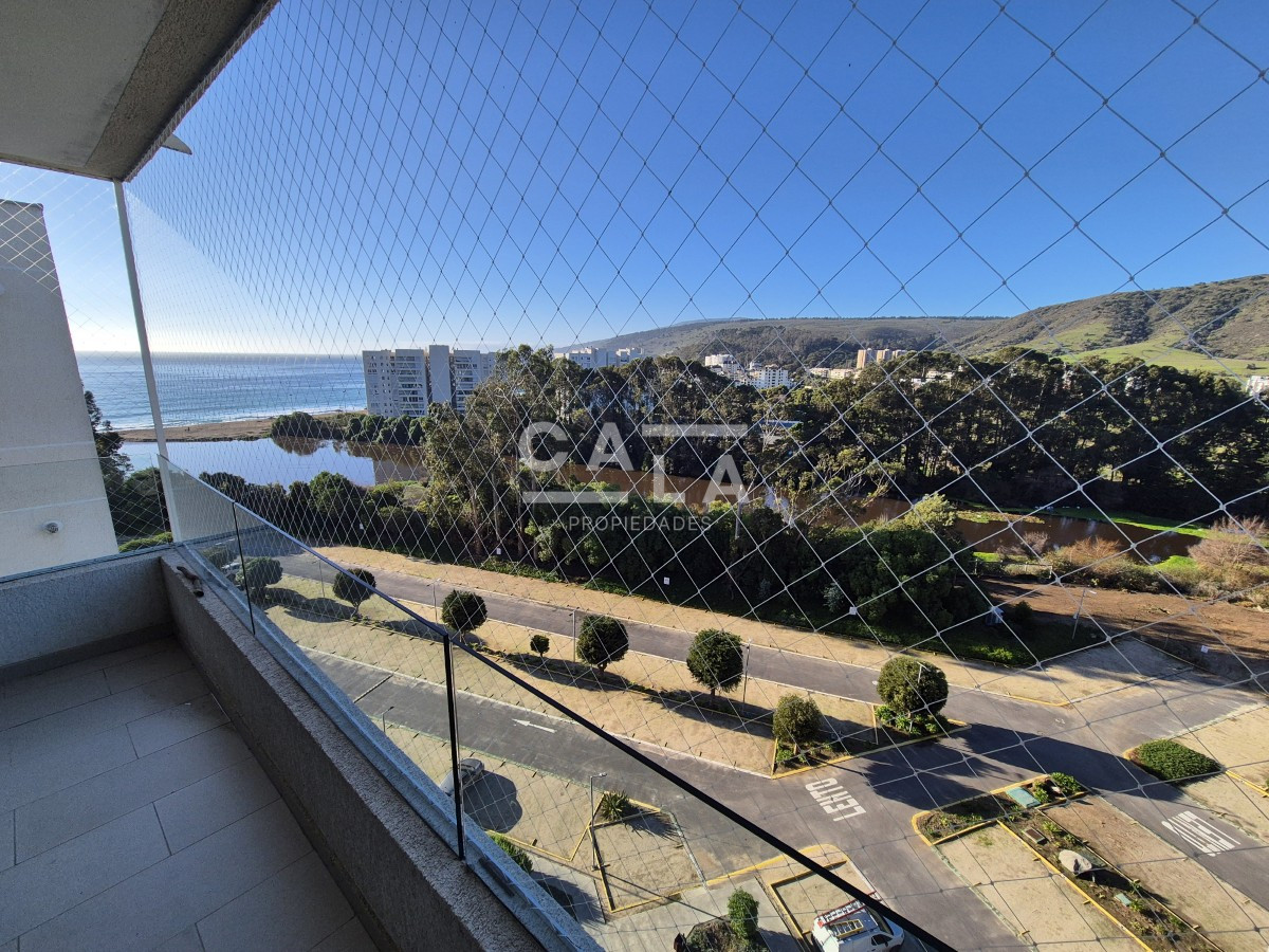 En venta depto. 2D2B, Papudo Laguna E.