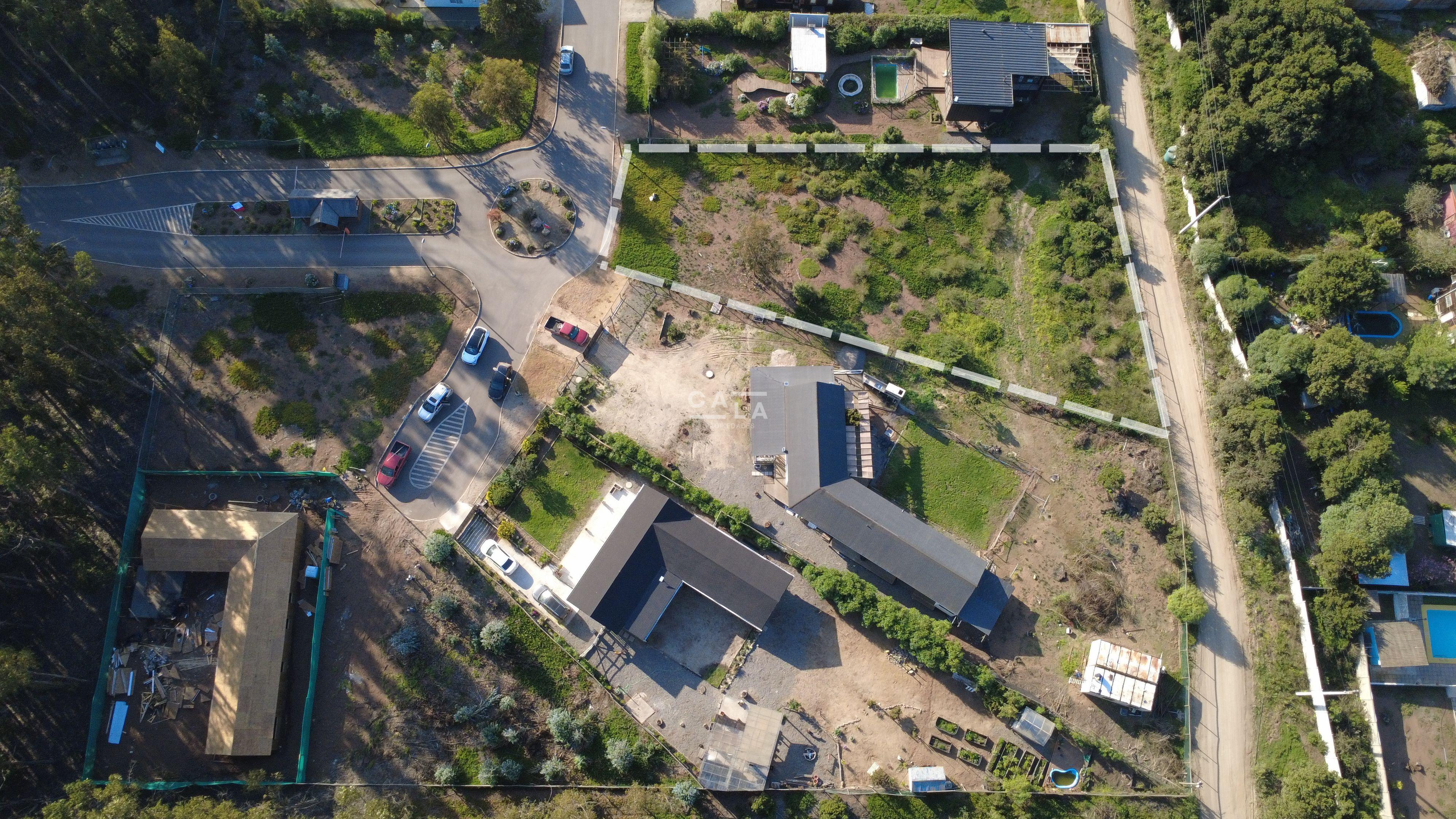 Sitio plano y amplio en Bosques de Quilen